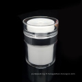 En stock 50g 50 ml pot en plastique pompe sans air crème de crème de crème